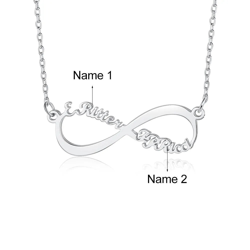 COLLIER INFINI 2 PRÉNOMS