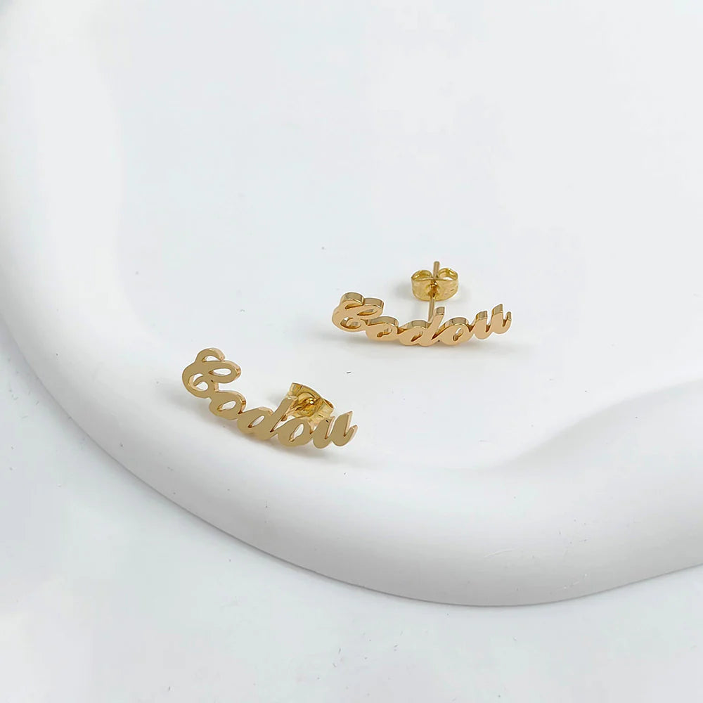 BOUCLES D'OREILLES JUSQU'À 2 PRÉNOMS