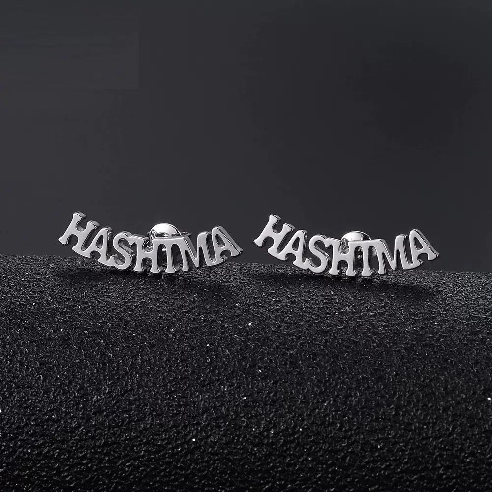 BOUCLES D'OREILLES JUSQU'À 2 PRÉNOMS