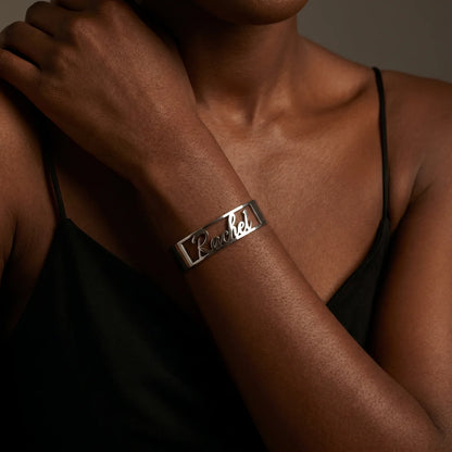 BRACELET MANCHETTE 1 PRÉNOM
