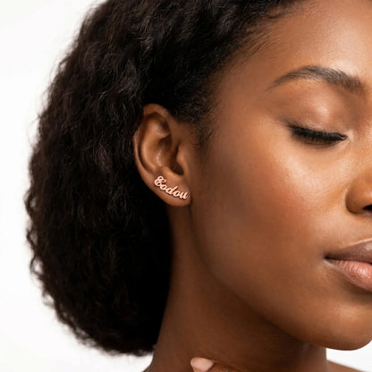 BOUCLES D'OREILLES JUSQU'À 2 PRÉNOMS
