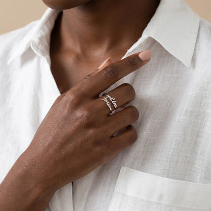 BAGUE AJUSTABLE JUSQU'À 2 PRÉNOMS