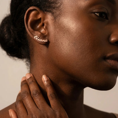 BOUCLES D'OREILLES JUSQU'À 2 PRÉNOMS