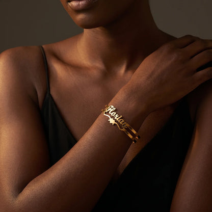 BRACELET JONC SIGNATURE 1 PRÉNOM