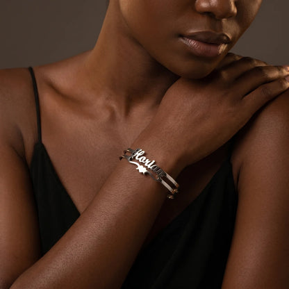 BRACELET JONC SIGNATURE 1 PRÉNOM